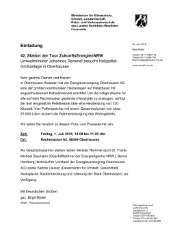 Einladung - Land NRW