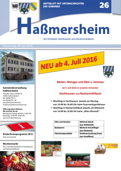 Ha&szlig;mersheim - lokalmatador.de