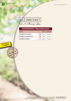 Kleindienst, Weststeiermark