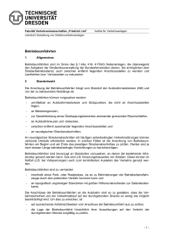 Betriebsumfahrten