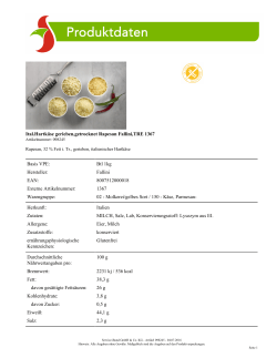 Ital.Hartk&auml;se gerieben,getrocknet Rapesan Fallini,TRE 1367 Basis