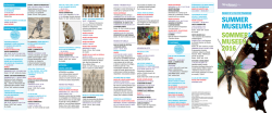 summer museums sommer museen 2016