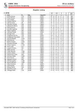 EBHC 2016 IFAA Archery