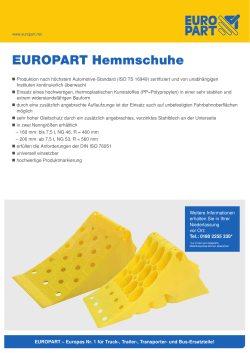 Hemmschuh - Europart