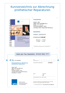 Fax-Bestellformular