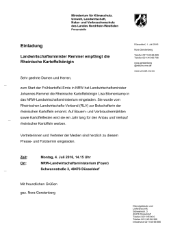 Einladung - Land NRW