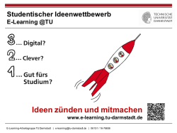 Ideen z&uuml;nden und mitmachen