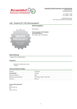 Iseki - Simplicity SLT 200 (Aktionsangebot!)