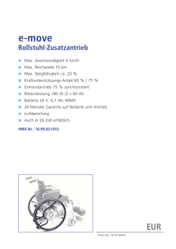 e-move - DIETZ Reha