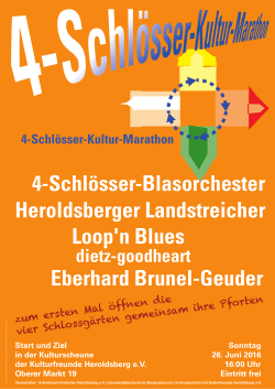 Plakat 4SKM Kopie - Logo Vier Schlösser Blasorchester