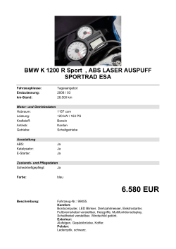 Detailansicht BMW K 1200 R Sport