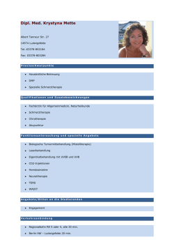 Dipl. Med. Krystyna Mette