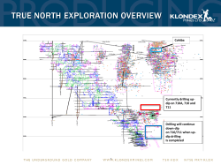 figure 1 - Klondex Mines Ltd.