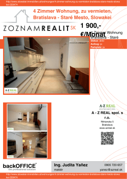 Druck - Immobilien der Slowakei