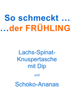 Plakat So schmeckt der Fruehling