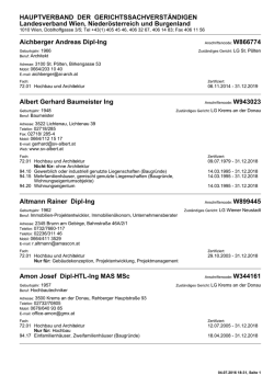 Druckansicht - Hauptverband