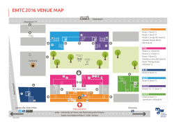 EMTC 2016 VENUE MAP