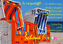 Es ist geschafft! … Ein scheinbar zu kurzes, aber dafür