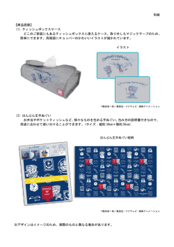 別紙 【商品画像】 （1）ティッシュボックスケース どこのご家庭にもある