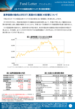 （年2回決算型） 基準価額の動向とBREXIT（英国のEU離脱）