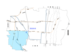 調査地域 - 東大阪市