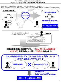 マッチング（コンペ）形式 募集概要（PDF）