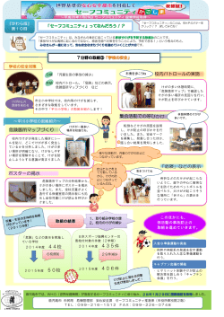 校内パトロールの実施 集会活動での呼びかけ 「危険」などの表示 危険