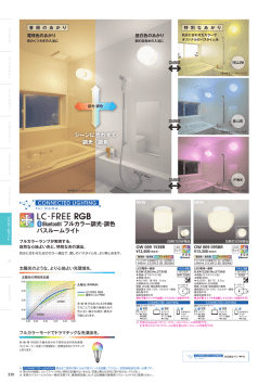 フルカラー調光・調色 バスルームライト