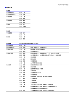 役員一覧（PDFファイル 83KB）