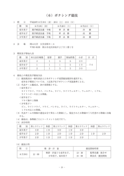 要項 - 公益財団法人 岡山県体育協会