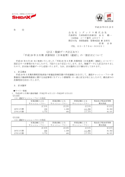 平成 28 年3月期 決算短信〔日本基準〕（連結）