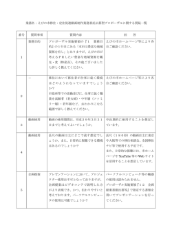 業務名：えびの市移住・定住促進動画制作業務委託公募型プロポーザル