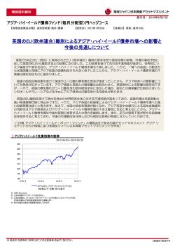 円ヘッジ - 損保ジャパン日本興亜アセットマネジメント