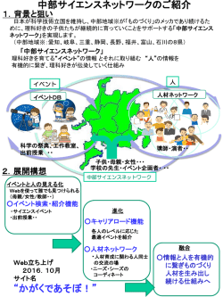 中部サイエンスネットワーク事業説明PDF
