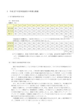 平成27年度 サン・サン赤坂事業報告書