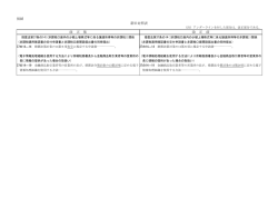 別紙 新旧対照表 改 正 後 改 正 前