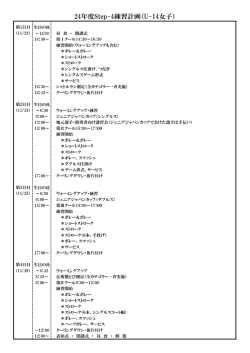 U-14女子