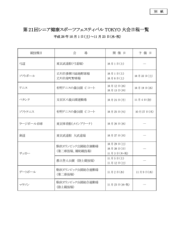 別紙一覧
