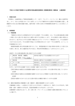 補助金公募要項(ファイル名:01.gaikokukoubo サイズ:451.75 KB)