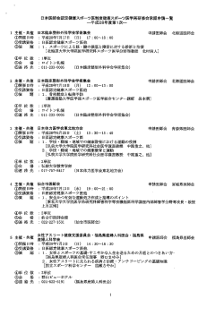 県外研修会のご案内