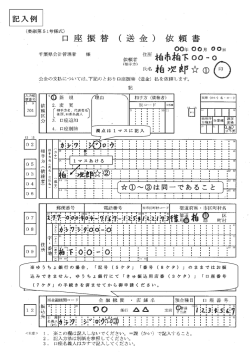 記入例