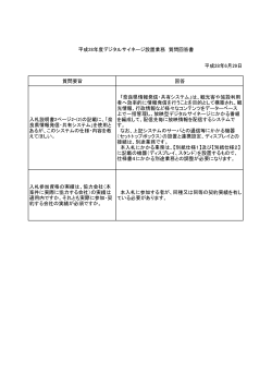 (2)の記載に、「奈 良県情報発信・共有システム」を使用と