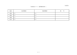 別表第4