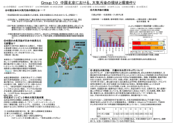 Group 9 中国北京における、大気汚染の現状と持続可能な環境作りへの