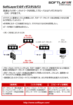 ユーザー SoftLayer