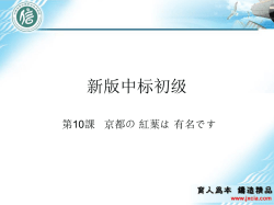新版中标初级