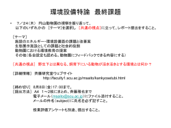 課題説明（内容）