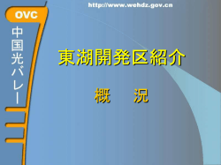 武漢東湖国家級ハイテク開発区 面積