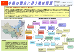 中国の開発に伴う環境問題 2