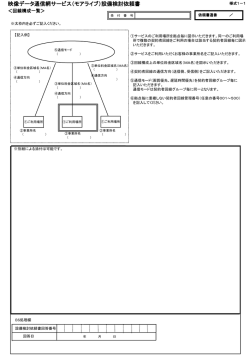 モアライブ申込書
